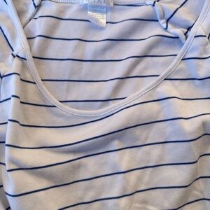 Striped Women's Pajama Top